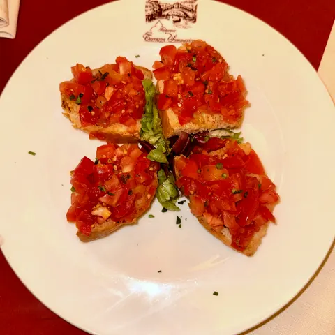 フレッシュトマトのブルスケッタ